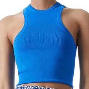 Alice + Olivia Vibrant Blue Knit Top